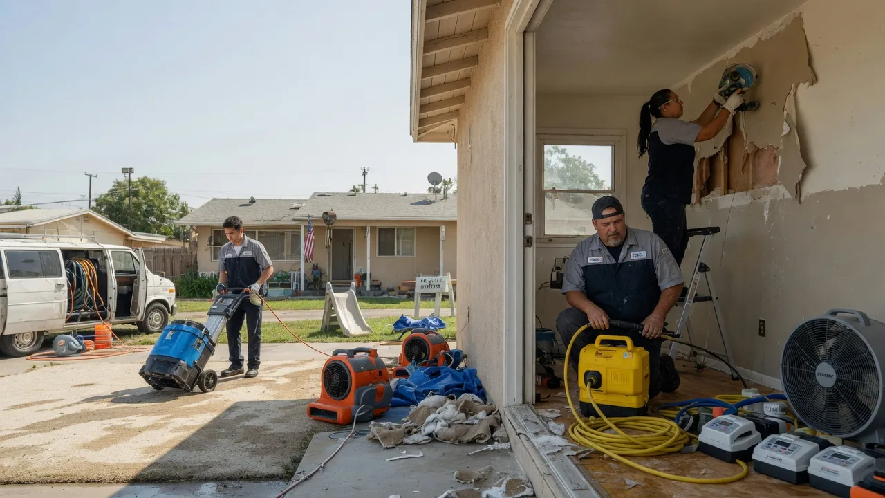 Water Damage Restoration in Hoffman, NC near me